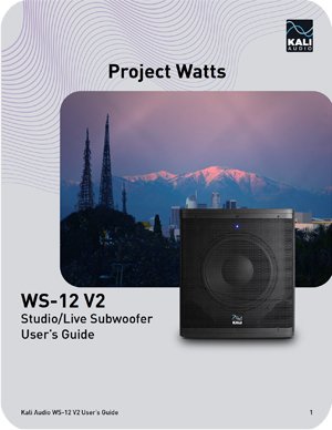 WS-12 V2 用户手册（中文版）.pdf