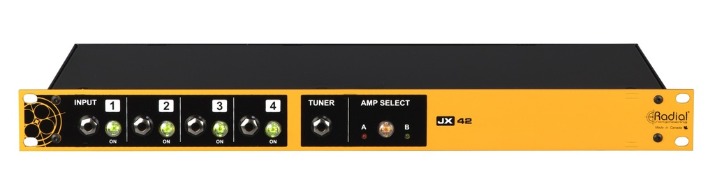 Radial JX42 V2 feature panel 1