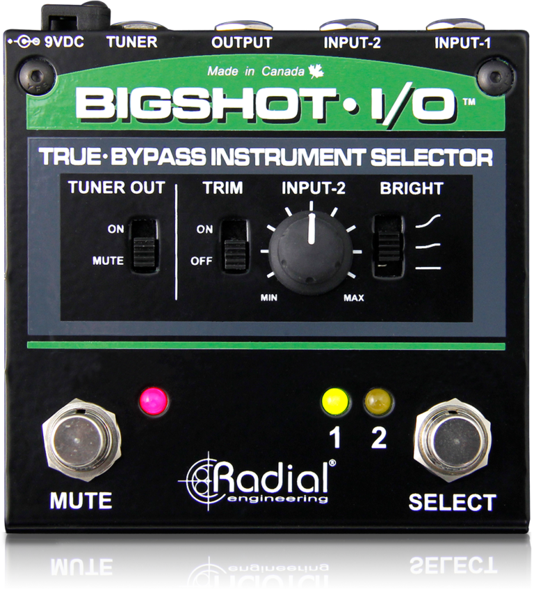 Radial BigShot i/o product front top