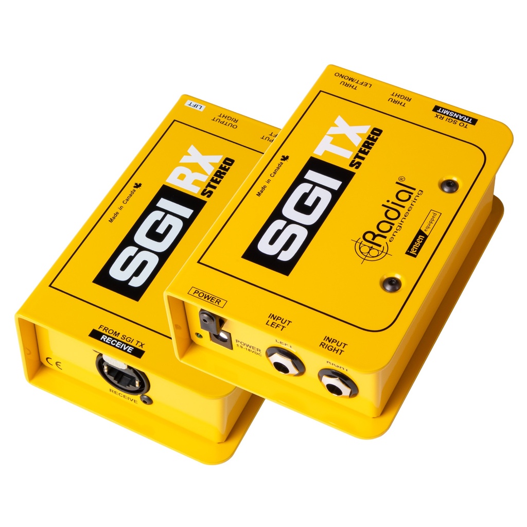 Radial SGI Stereo TX/RX stacked