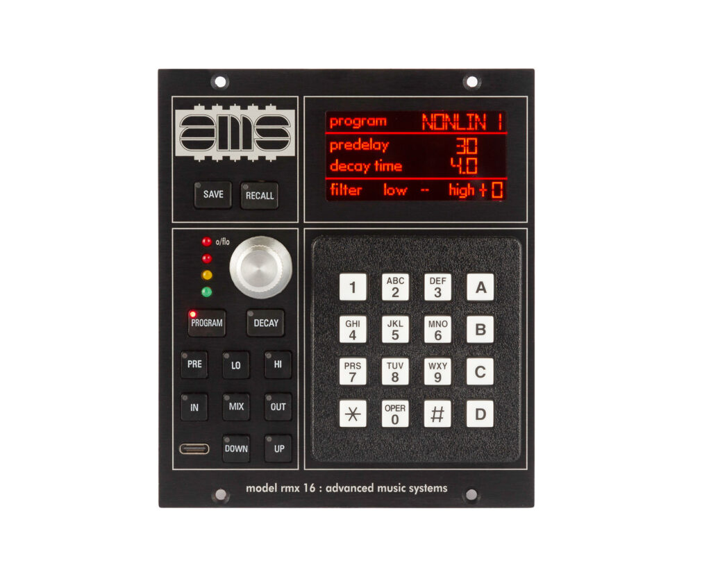 AMS Neve RMX16 Gallery Front Angle 2