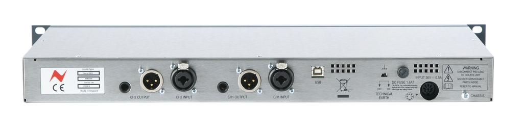 AMS Neve 8803 Rear Panel