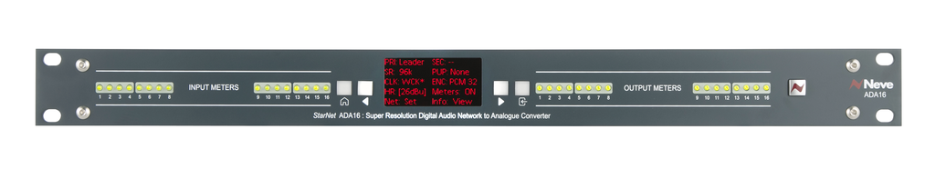 AMS Neve StarNet ADA16 Front