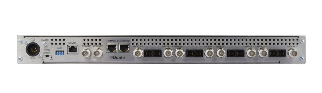 AMS Neve StarNet DM256 Rear Panel