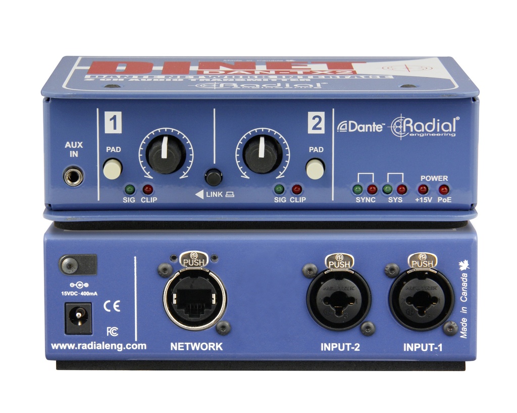 Radial DiNET DAN-TX2
